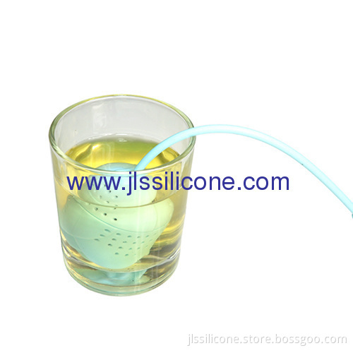 Romantic Rose Style Silicone Tea Strainer And Tea Bag 